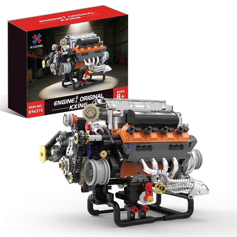 Model Kit V8 - K96215 767 Parça V8 Motor Modeli