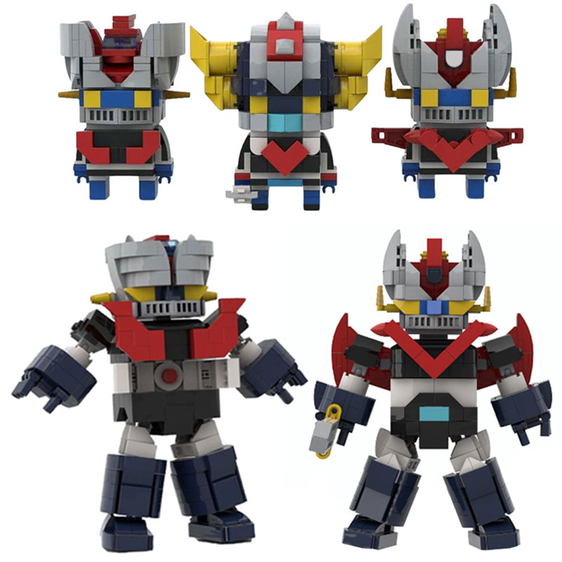 Model Kit Voltron - Moc Anime figürleri mazingz Z Goldoraked