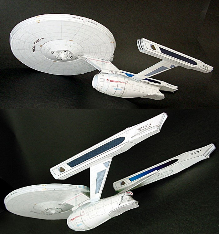 Model Kit Fantasy - Yıldız Trek U.S.S. Kurumsal NCC-1701-A bin