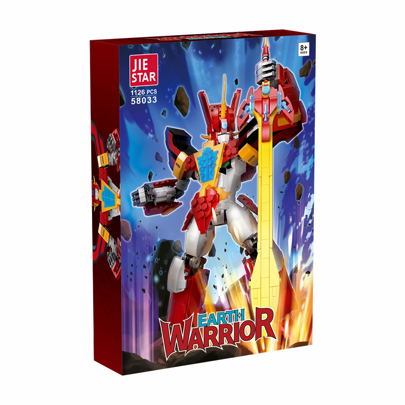 Model Kit Voltron - STOKTA 58033 1126 adet MOC Teknik