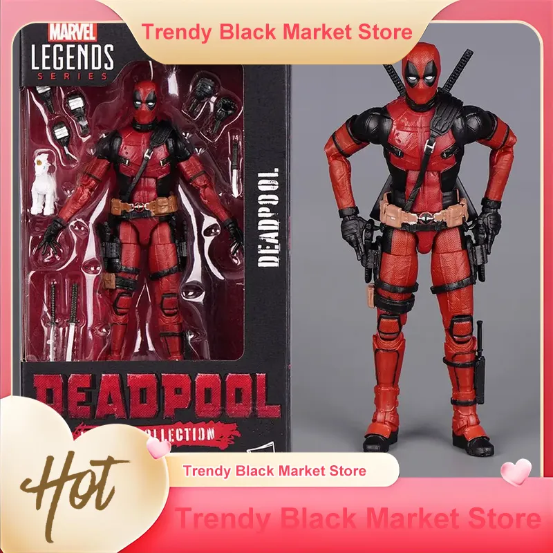 Model Kit Deadpool - Deadpool X-Men Legend Serisi Figürü Hareketli