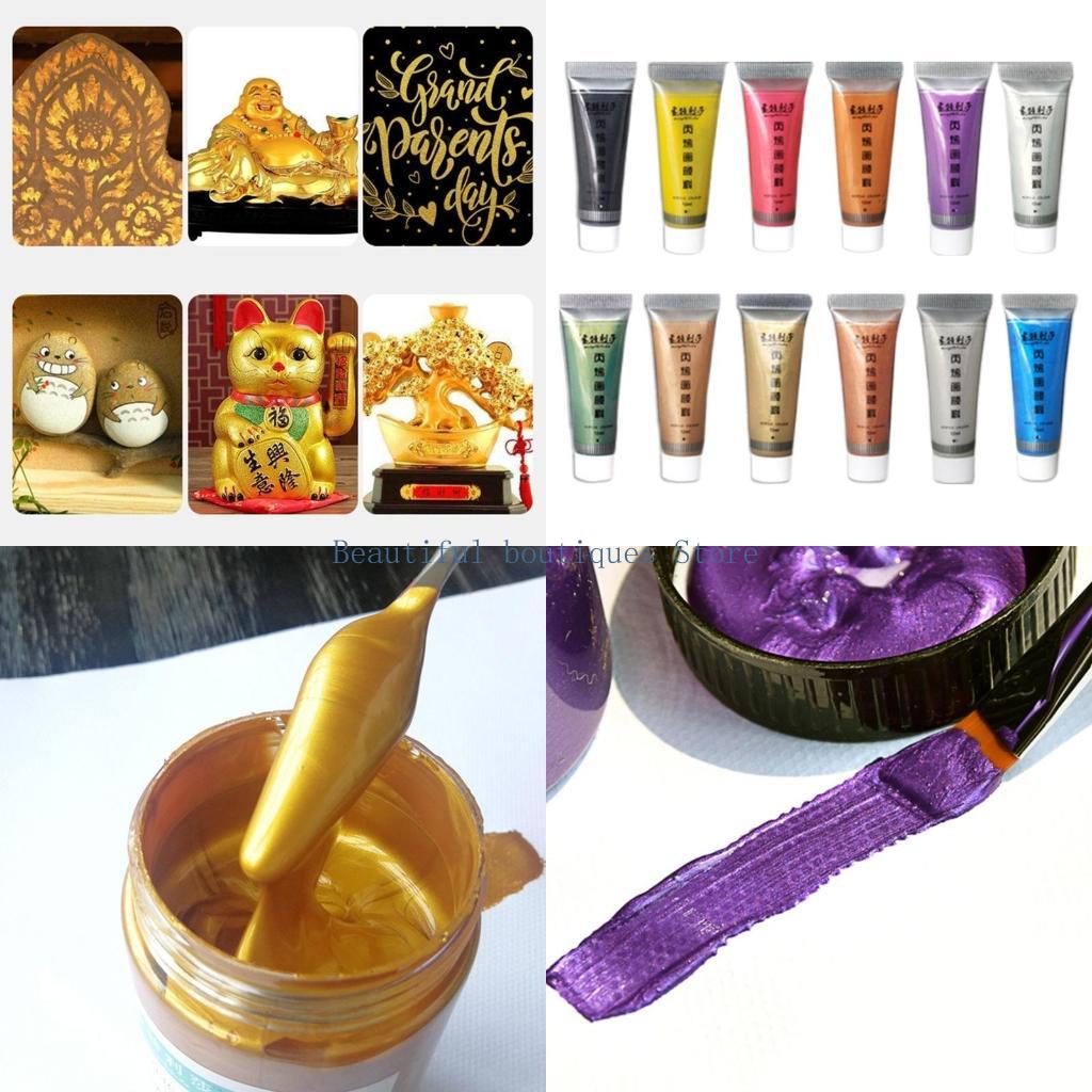 Metallic Paint Set - U4LF Parlak Metalik Etkisi 12 Extreme