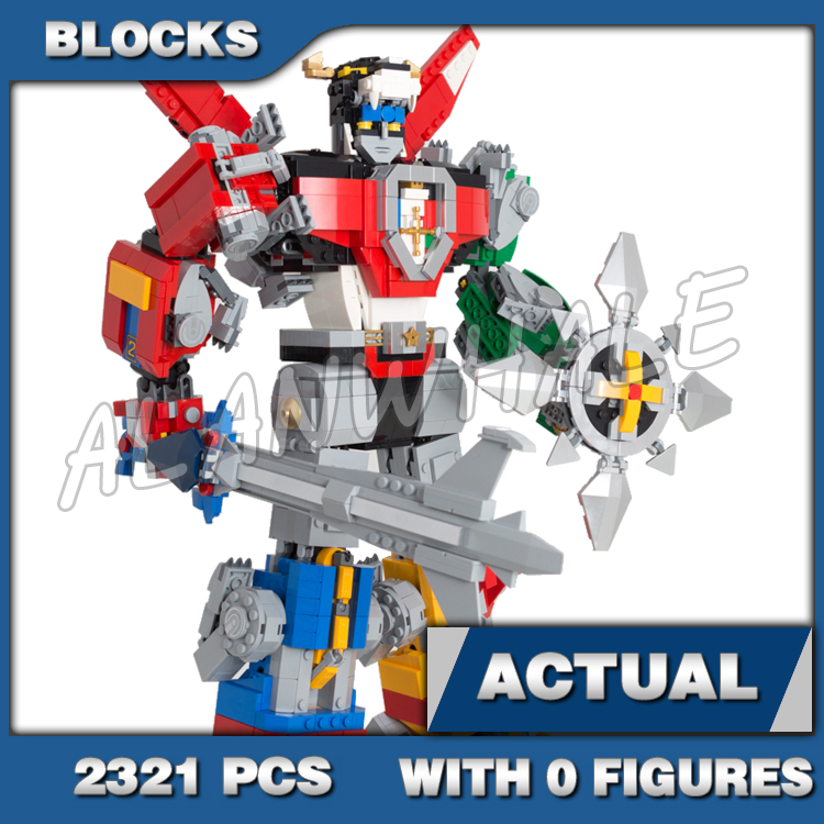 Model Kit Voltron - 2321 parça Ideas Voltron Süper Robot