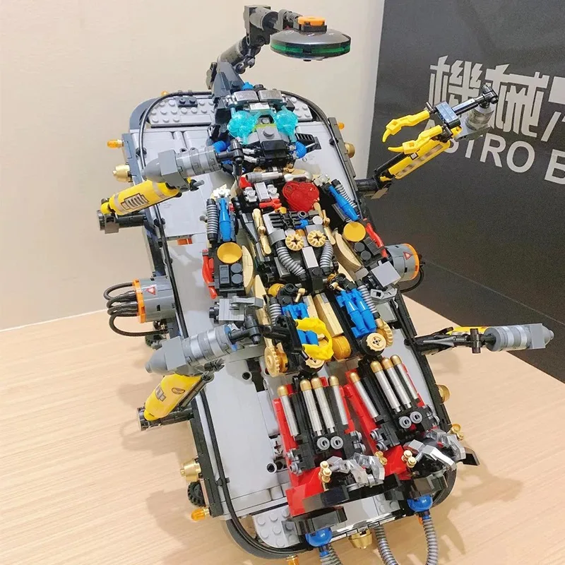 Model Kit Voltron - 2808 adet oyuncak inşaat blokları mekanik