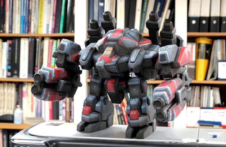 Model Kit Fantasy - Starcraft 2 Thor Terran mekanik yürüteç