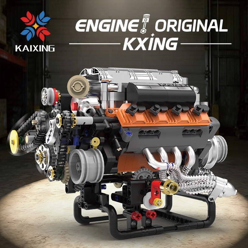 K96215 767 Parça V8 Motor Mode - Model Kit V8 incelemesi ve fiyatı