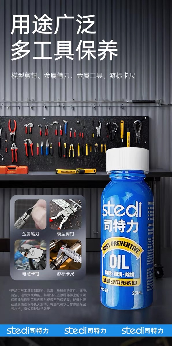 Stedi 25ML Pas Önleyici Yağlay - Metallic Paint Set incelemesi ve fiyatı