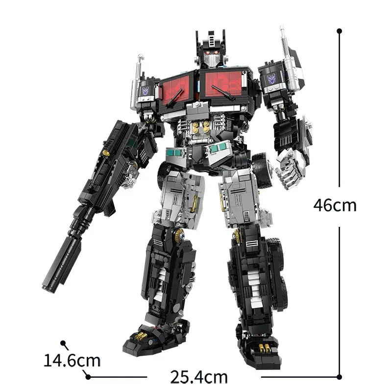 2023 Yeni Teknik Siyah Robot Y - Model Kit Voltron incelemesi ve fiyatı