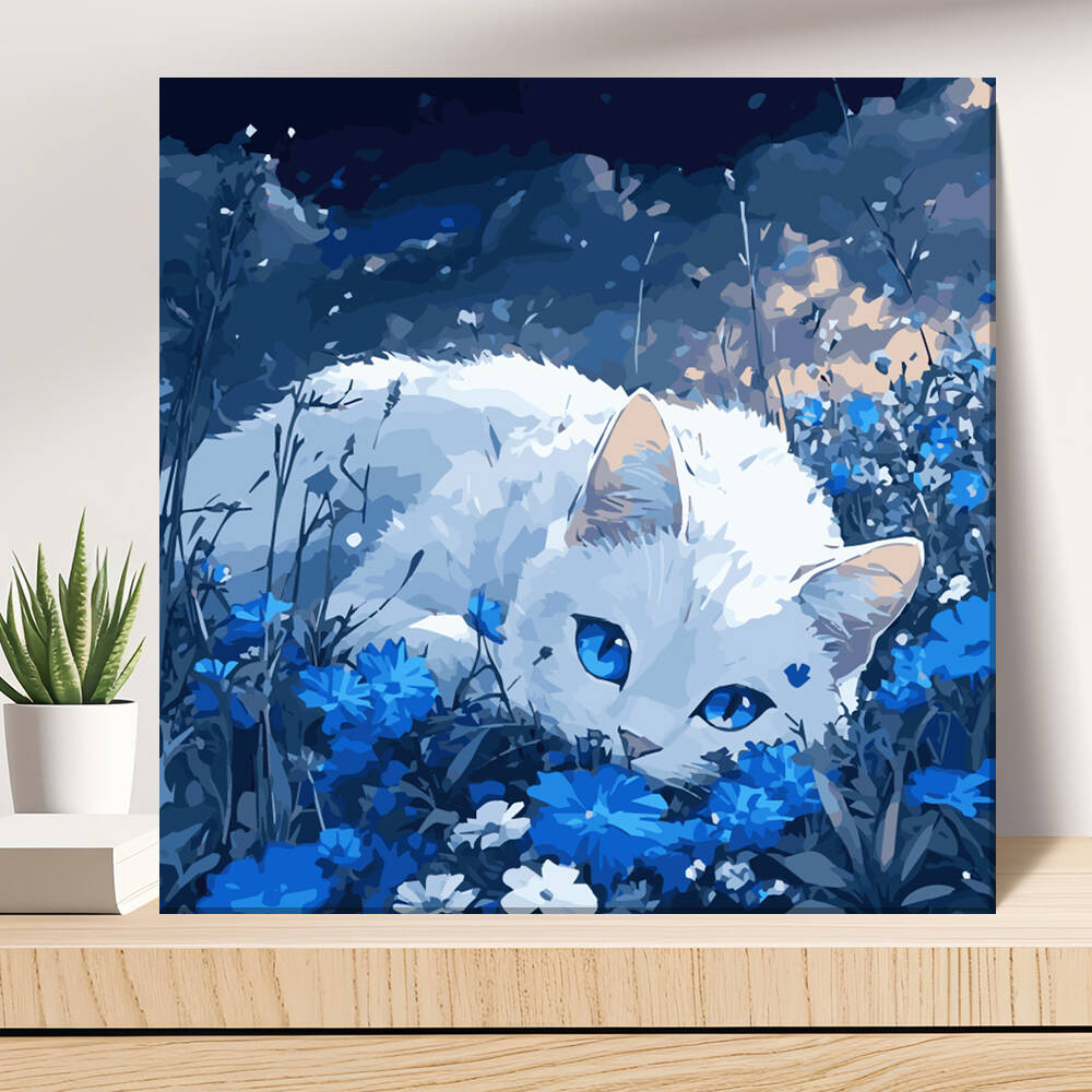 Sayılara göre DIY Boyama Kedi  - Metallic Paint Set incelemesi ve fiyatı