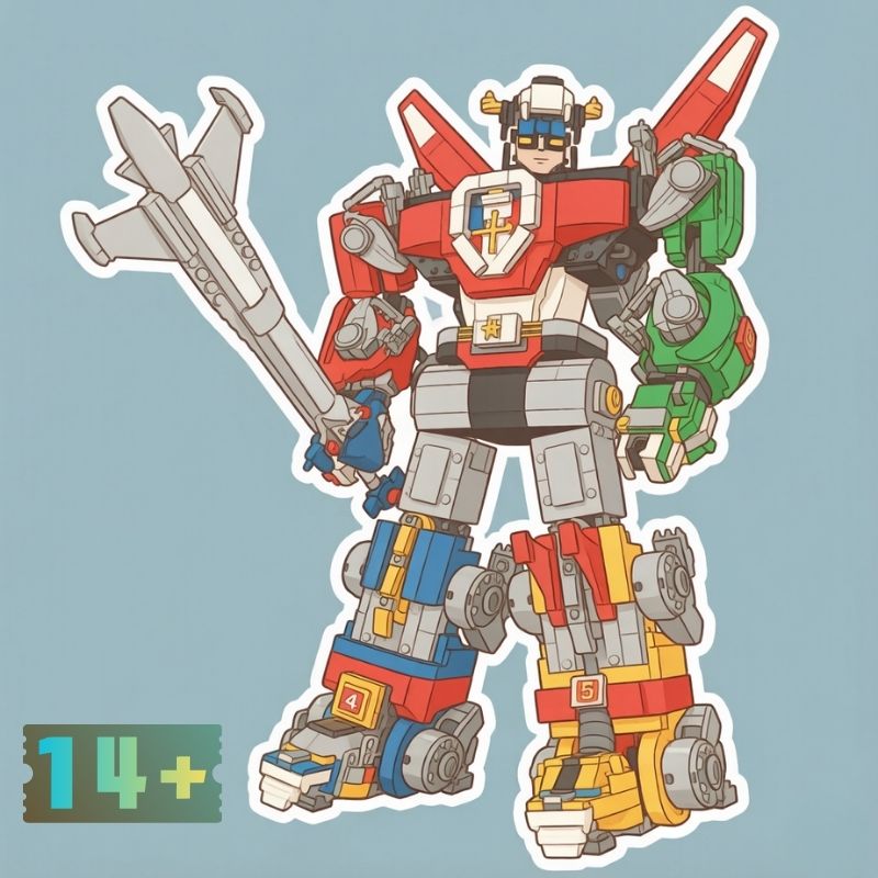Stokta Mevcut DIY Yapı Bloğu E - Model Kit Voltron incelemesi ve fiyatı
