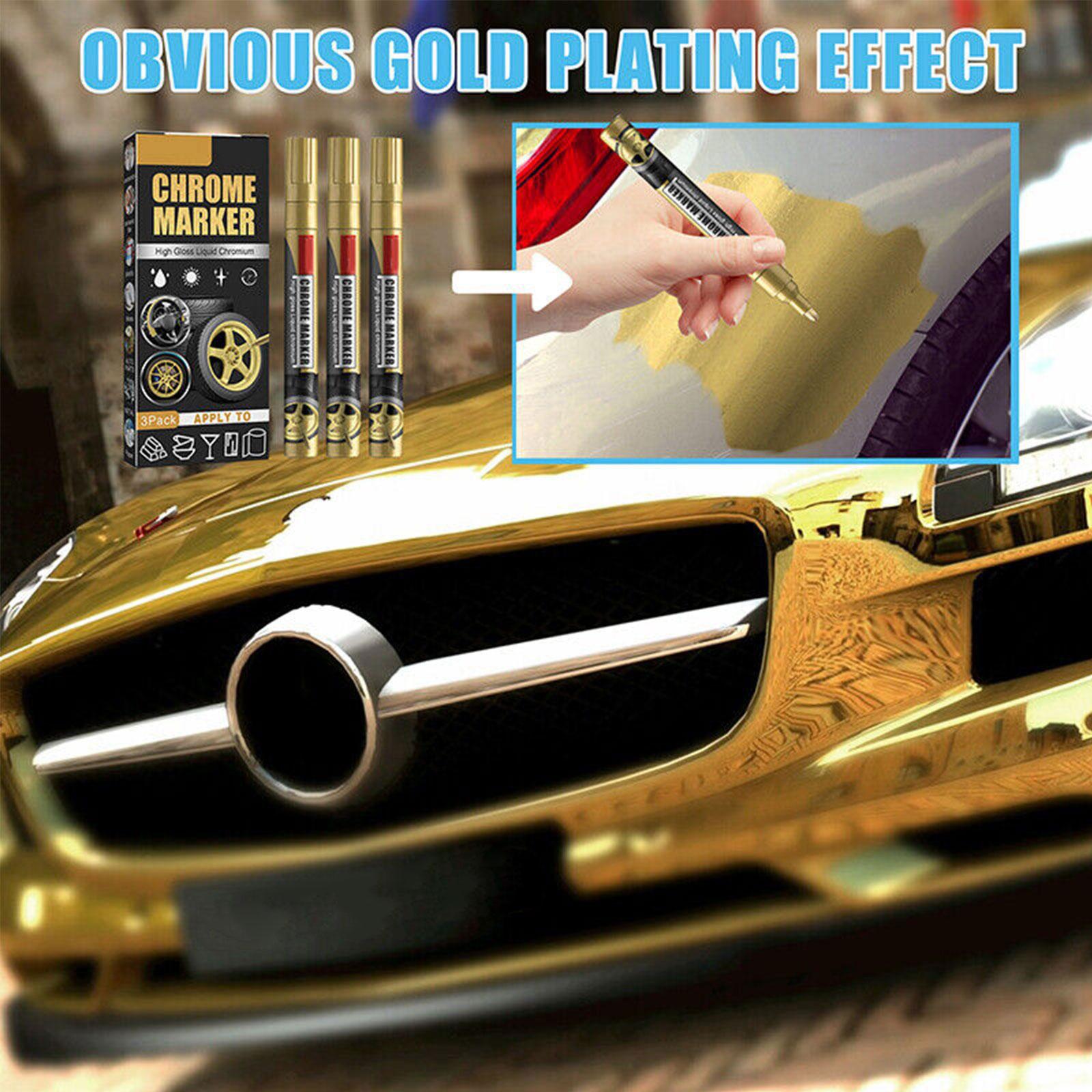 3'lü Set Krom Kalem Araba DIY  - Metallic Paint Set incelemesi ve fiyatı