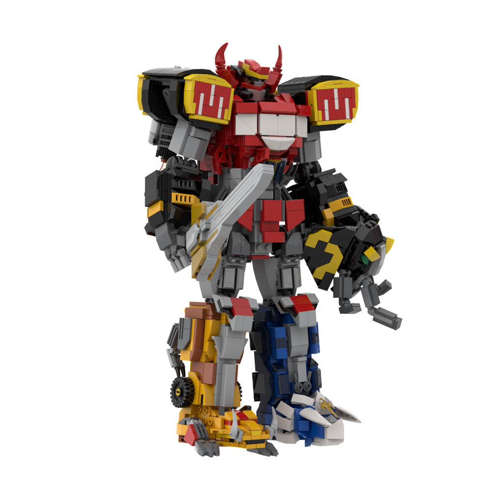MOC Dino Mecha Modeli Yapı Taş - Model Kit Voltron incelemesi ve fiyatı