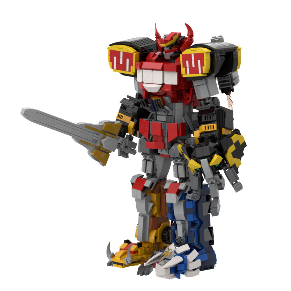 MOC Dino Mecha Modeli Yapı Taş - Model Kit Voltron incelemesi ve fiyatı