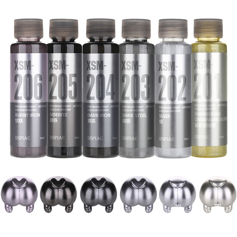 DSPIAE XSM Metalik Su Bazlı Bo - Metallic Paint Set incelemesi ve fiyatı