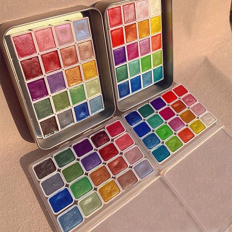 Sedefli Boyalar Taşınabilir 20 - Metallic Paint Set incelemesi ve fiyatı