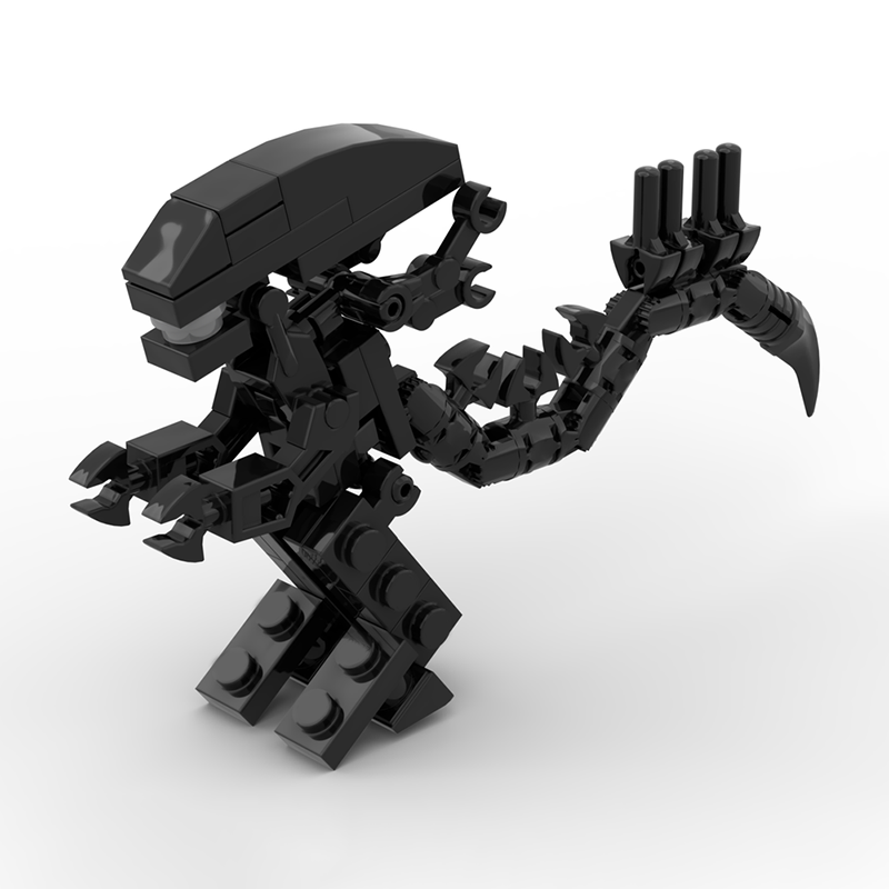49 adet MOC Uzaylılar Xenomorp - Model Kit Ultron incelemesi ve fiyatı